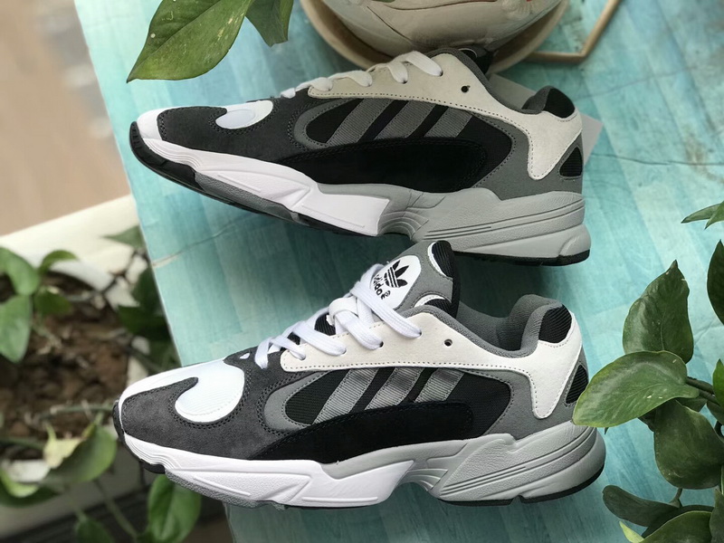 Adidas originals Yung 1 White-Dark Grey-Black(99% Authentic quality)